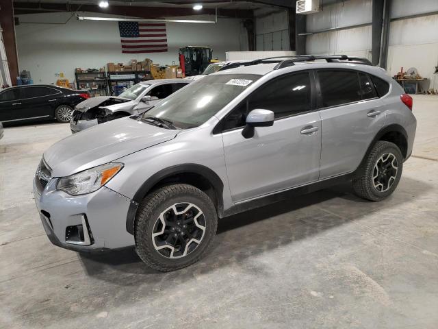 JF2GPABC0HH256144 - 2017 SUBARU CROSSTREK PREMIUM SILVER photo 1