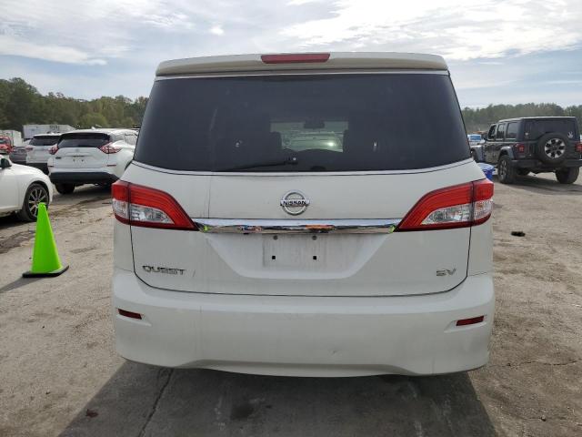 JN8AE2KP5C9044849 - 2012 NISSAN QUEST S WHITE photo 6