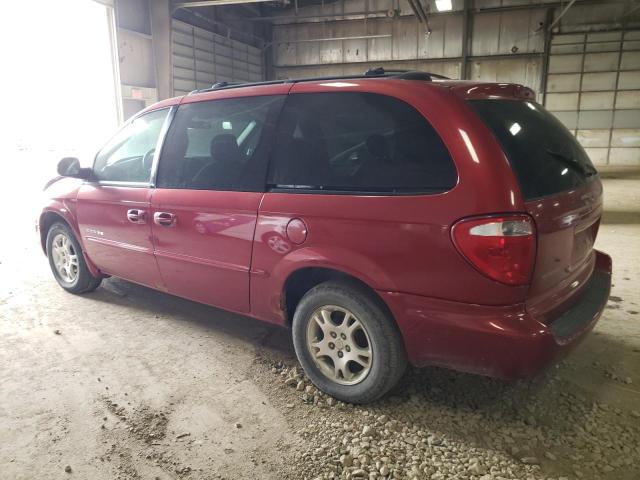 2B8GP44G01R150363 - 2001 DODGE GRAND CARA SPORT MAROON photo 2