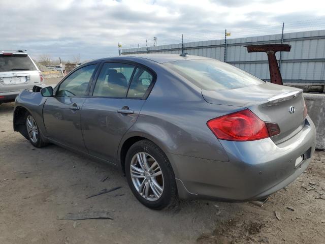 JN1CV6AR2DM358474 - 2013 INFINITI G37 GRAY photo 2