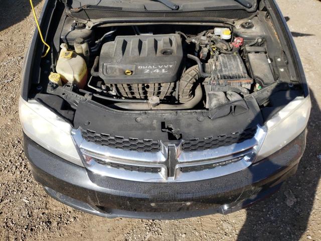 1B3BD4FB7BN609543 - 2011 DODGE AVENGER EXPRESS BLACK photo 11