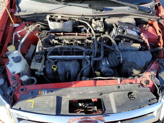 1FAHP34N38W282753 - 2008 FORD FOCUS S/SE RED photo 11