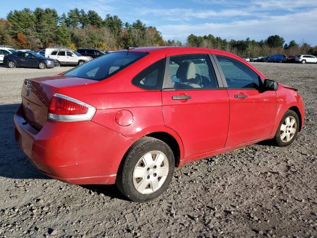 1FAHP34N38W282753 - 2008 FORD FOCUS S/SE RED photo 3