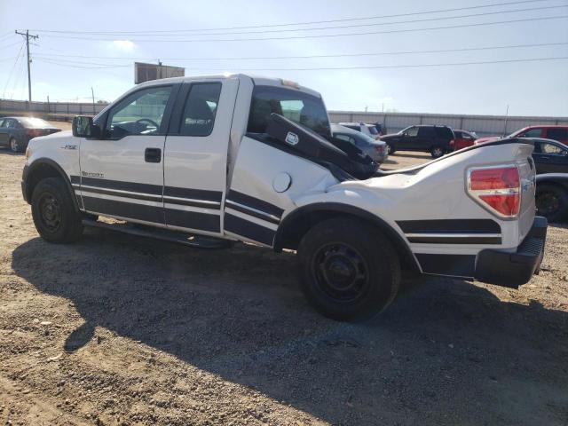 1FTEX1CM2DFA48222 - 2013 FORD F150 SUPER CAB WHITE photo 2