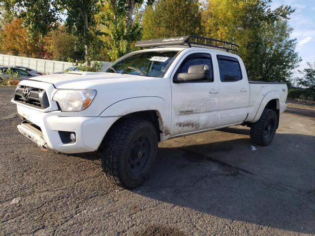 3TMMU4FN0CM048485 - 2012 TOYOTA TACOMA DOUBLE CAB LONG BED WHITE photo 1