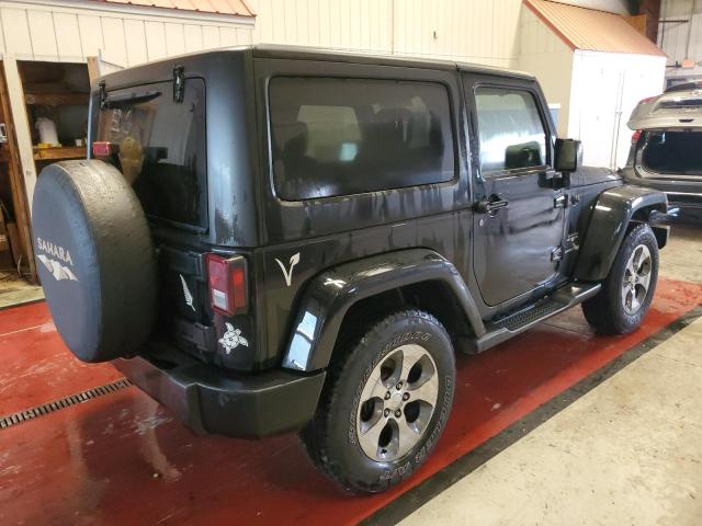 1C4AJWBGXJL891204 - 2018 JEEP WRANGLER SAHARA BLACK photo 3