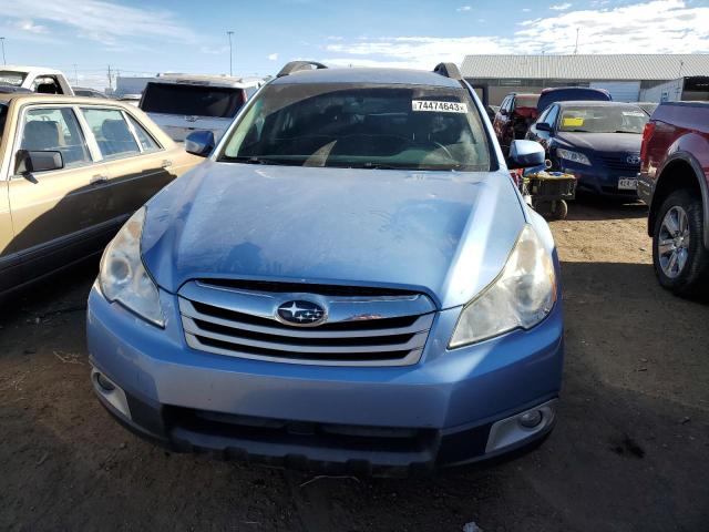 4S4BRBAC1C3299113 - 2012 SUBARU OUTBACK 2.5I BLUE photo 5