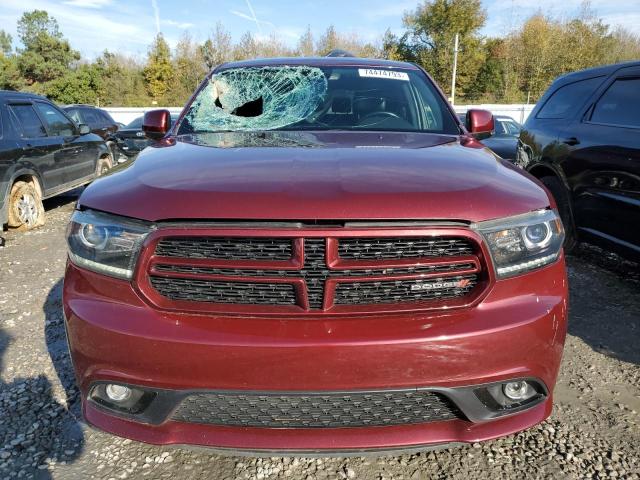 1C4RDHDGXJC461465 - 2018 DODGE DURANGO GT BURGUNDY photo 5