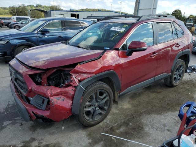 2T3J1RFV7NW307967 - 2022 TOYOTA RAV4 ADVENTURE RED photo 1