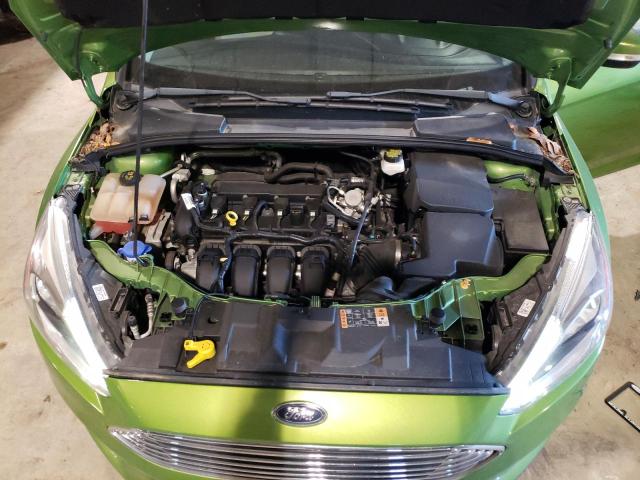 1FADP3J24JL294152 - 2018 FORD FOCUS TITANIUM GREEN photo 11