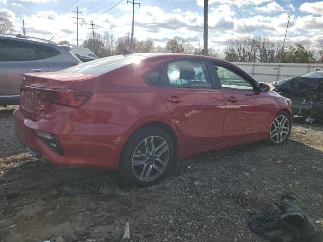 3KPF34AD9KE017934 - 2019 KIA FORTE GT LINE RED photo 3