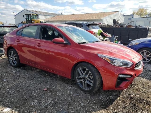 3KPF34AD9KE017934 - 2019 KIA FORTE GT LINE RED photo 4