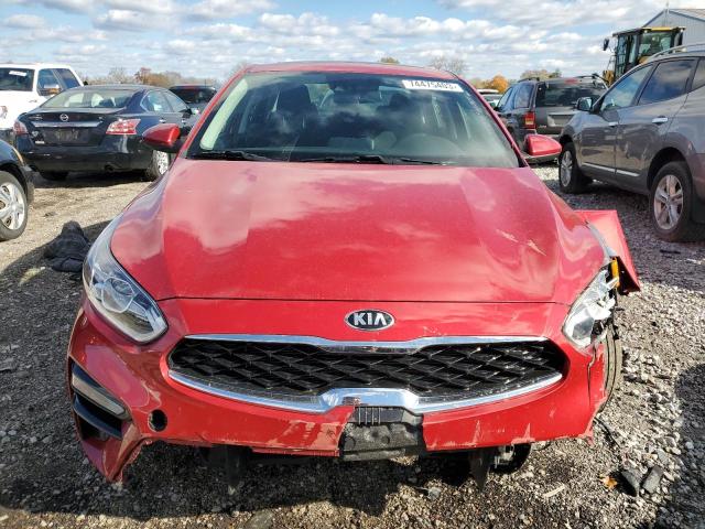 3KPF34AD9KE017934 - 2019 KIA FORTE GT LINE RED photo 5