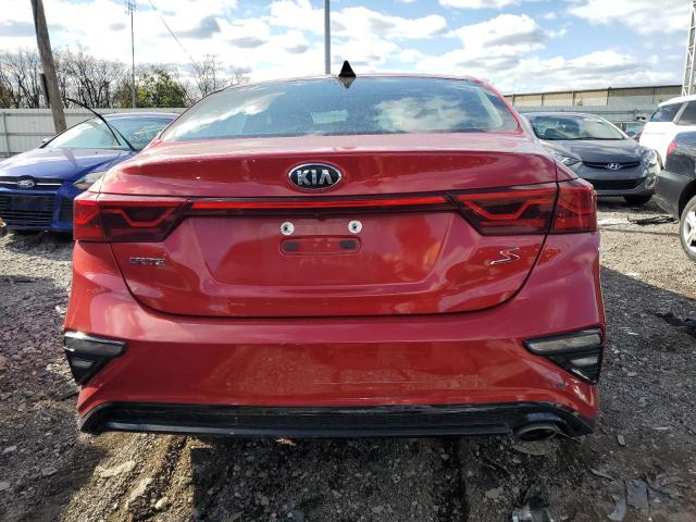 3KPF34AD9KE017934 - 2019 KIA FORTE GT LINE RED photo 6