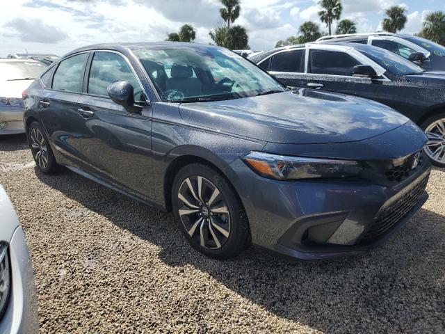 19XFL1H74RE017221 - 2024 HONDA CIVIC EXL ნაცრისფერი ფოტო 4