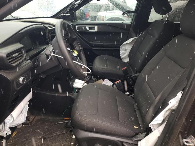 1FM5K8AB7NGA42531 - 2022 FORD EXPLORER POLICE INTERCEPTOR შავი ფოტო 7