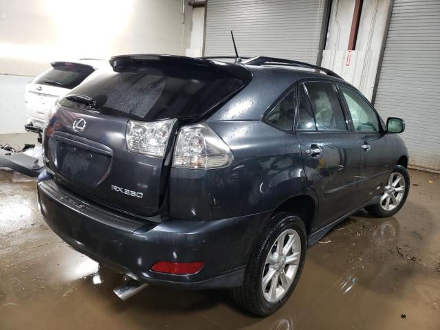 2T2HK31U09C125241 - 2009 LEXUS RX 350 CHARCOAL photo 3