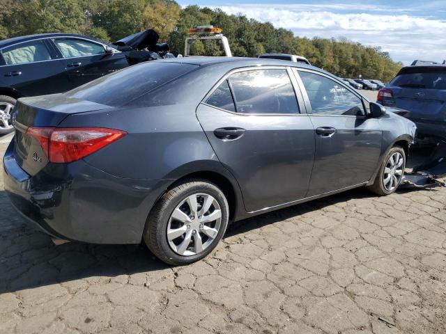 2T1BURHE4KC170940 - 2019 TOYOTA COROLLA L GRAY photo 3