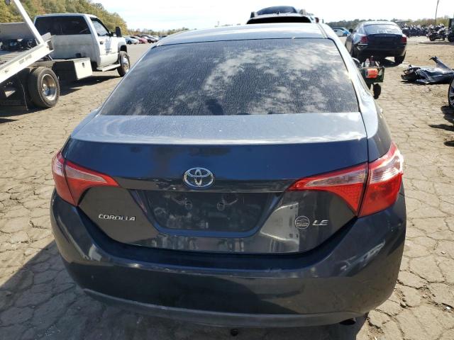 2T1BURHE4KC170940 - 2019 TOYOTA COROLLA L GRAY photo 6