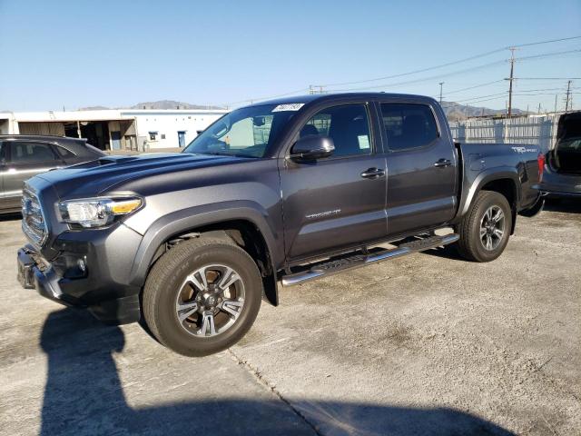 3TMAZ5CN2HM048476 - 2017 TOYOTA TACOMA DOUBLE CAB CHARCOAL photo 1