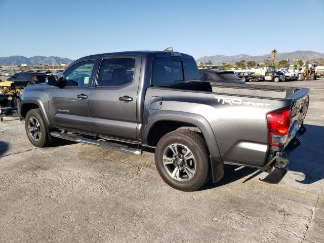 3TMAZ5CN2HM048476 - 2017 TOYOTA TACOMA DOUBLE CAB CHARCOAL photo 2