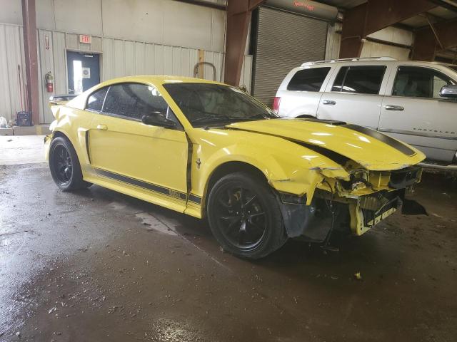 1FAFP42R23F432606 - 2003 FORD MUSTANG MACH I YELLOW photo 4