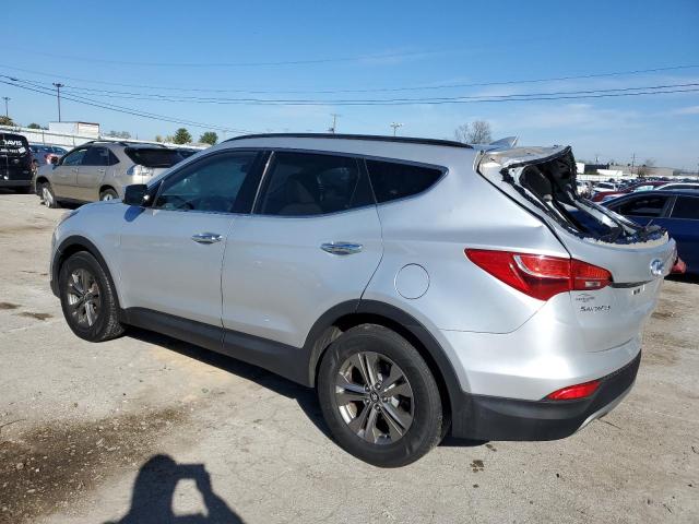 5XYZU3LB7EG134743 - 2014 HYUNDAI SANTA FE S SILVER photo 2