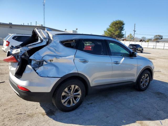 5XYZU3LB7EG134743 - 2014 HYUNDAI SANTA FE S SILVER photo 3