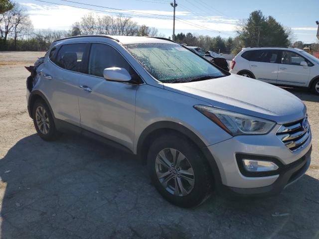 5XYZU3LB7EG134743 - 2014 HYUNDAI SANTA FE S SILVER photo 4