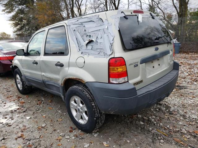 1FMYU93185KD12106 - 2005 FORD ESCAPE XLT GOLD photo 2