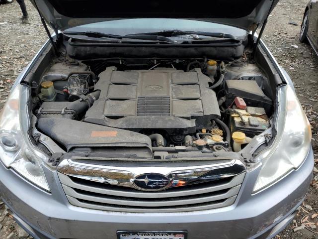 4S4BRDLC4C2237123 - 2012 SUBARU OUTBACK 3.6R LIMITED SILVER photo 11