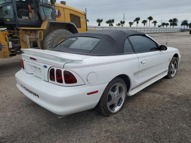 1FALP46V4VF146205 - 1997 FORD MUSTANG COBRA WHITE photo 3