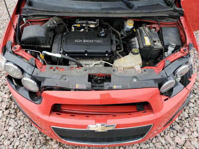 1G1JB6SH9F4179704 - 2015 CHEVROLET SONIC LS RED photo 11