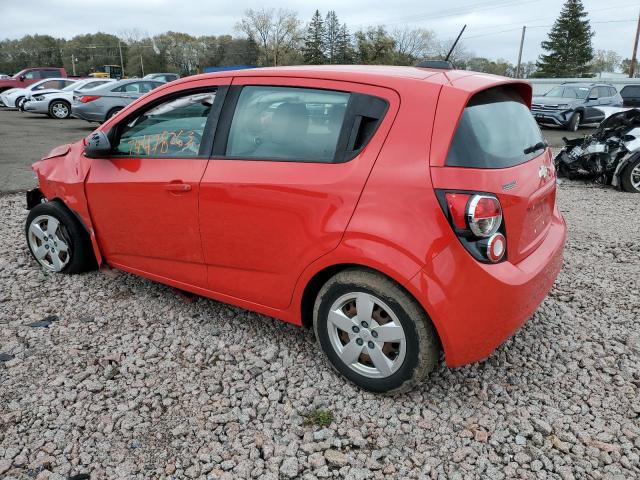 1G1JB6SH9F4179704 - 2015 CHEVROLET SONIC LS RED photo 2