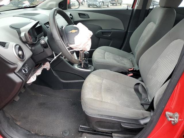 1G1JB6SH9F4179704 - 2015 CHEVROLET SONIC LS 红色 照片 7