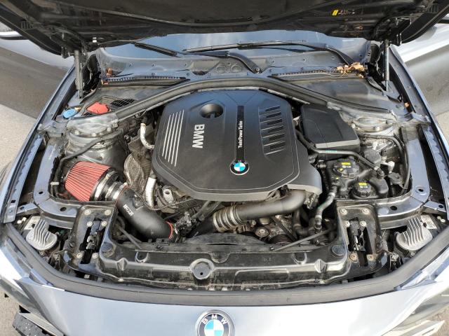 WBA4W9C52KAF94504 - 2019 BMW 440XI GRAY photo 11