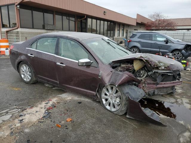 3LNHL2GC6BR773446 - 2011 LINCOLN MKZ PURPLE photo 4