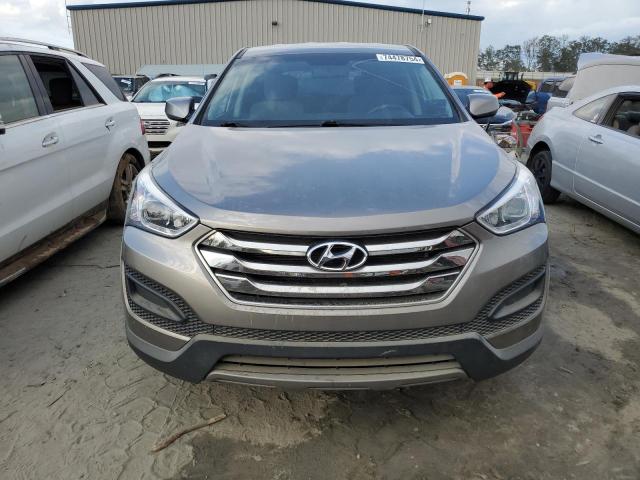 5XYZT3LB8GG372624 - 2016 HYUNDAI SANTA FE S GRAY photo 5