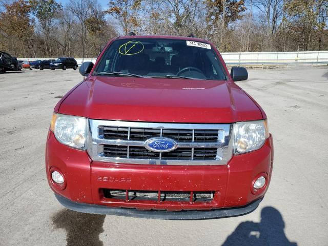 1FMCU9D77BKC11793 - 2011 FORD ESCAPE XLT RED photo 5