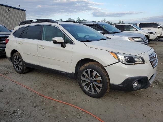 4S4BSALC1F3220569 - 2015 SUBARU OUTBACK 2.5I LIMITED WHITE photo 4