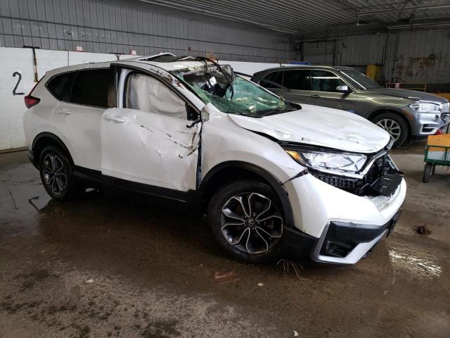 2HKRW2H88MH611012 - 2021 HONDA CR-V EXL WHITE photo 4