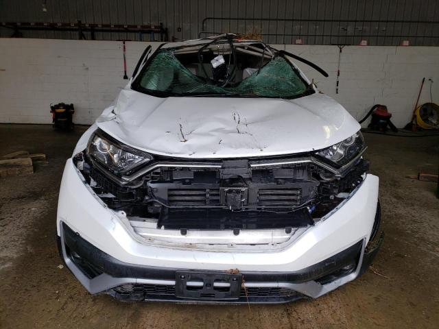 2HKRW2H88MH611012 - 2021 HONDA CR-V EXL WHITE photo 5