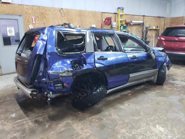 JF1SG656X3H752644 - 2003 SUBARU FORESTER 2.5XS Синий фото 3