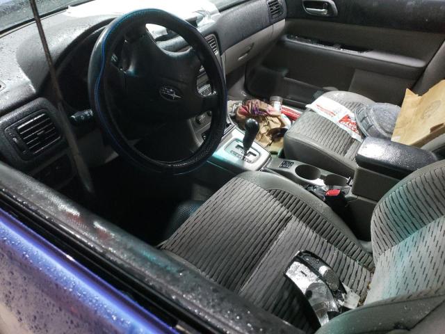 JF1SG656X3H752644 - 2003 SUBARU FORESTER 2.5XS Синий фото 7