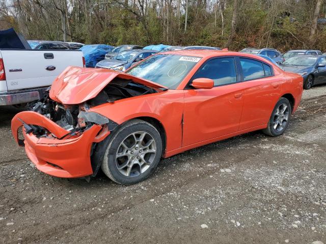 2C3CDXJG1GH310805 - 2016 DODGE CHARGER SXT ORANGE photo 1