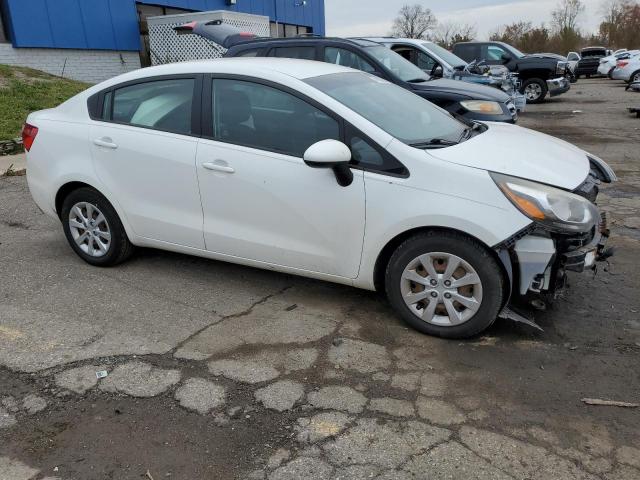 KNADM4A38F6435292 - 2015 KIA RIO LX WHITE photo 4