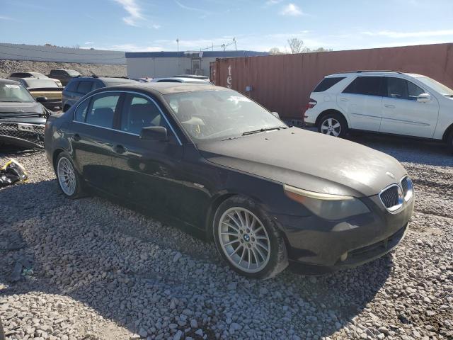WBANA73544B065508 - 2004 BMW 5 SERIES I Noir photo 4