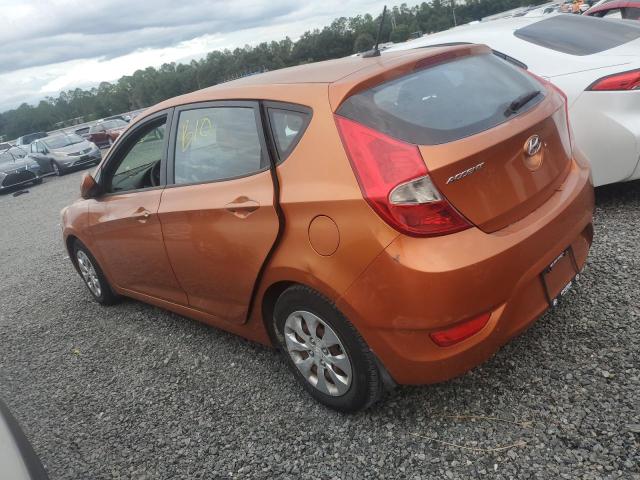 KMHCT5AE2FU216022 - 2015 HYUNDAI ACCENT GS GOLD photo 2