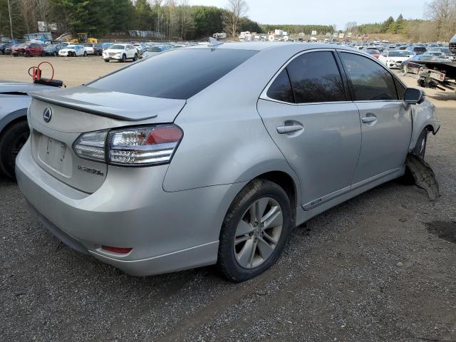 JTHBB1BA0B2042723 - 2011 LEXUS HS 250H SILVER photo 3