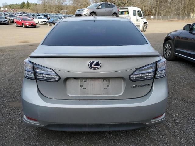 JTHBB1BA0B2042723 - 2011 LEXUS HS 250H SILVER photo 6